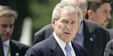 Bush fordert von der EU Härte gegen Iran