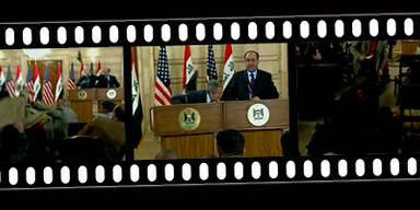 Irakischer Reporter bewarf Bush mit Schuhen