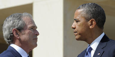 Umfrage: Bush beliebter als Obama