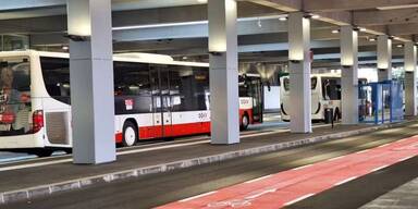 Eigene Security für das Busterminal Linz.