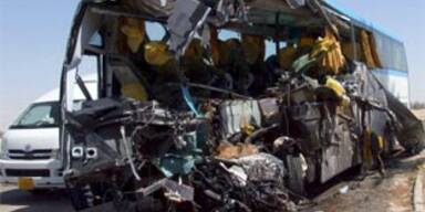 12 Tote bei Busunglück auf dem Sinai