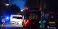 Spielabsage! Bombenanschlag auf Dortmund-Bus