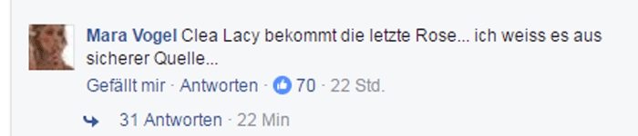 Bachelor: Gewinnerin steht fest