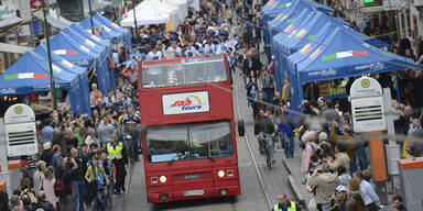 So feierte Linz seine Eishockey-Meister