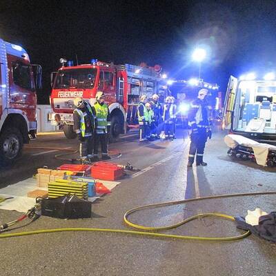 Fahrzeug kam in Kurve ins Schleudern 