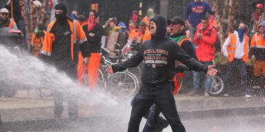 Brüssel: Verletzte bei Gewerkschaftsdemo
