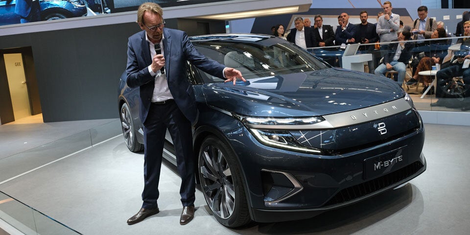 Byton: 60.000 Bestellungen für erstes E-Auto