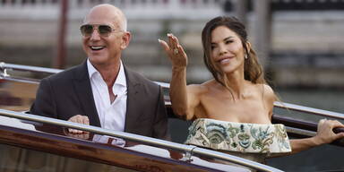 Jeff Bezos und Lauren Sanchez