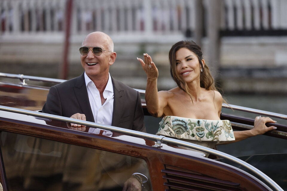 Jeff Bezos und Lauren Sanchez