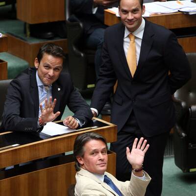 Hochs und Tiefs im Parlamentsstadion