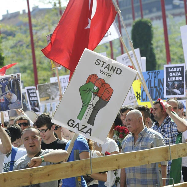 Tausende bei ­Anti-Israel-Demo