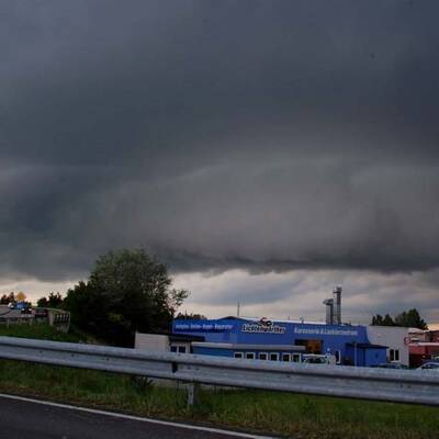 Gewitterwolken im Waldviertel
