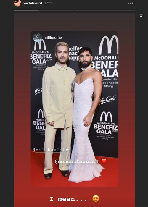 Conchita Wurst Bill Kaulitz