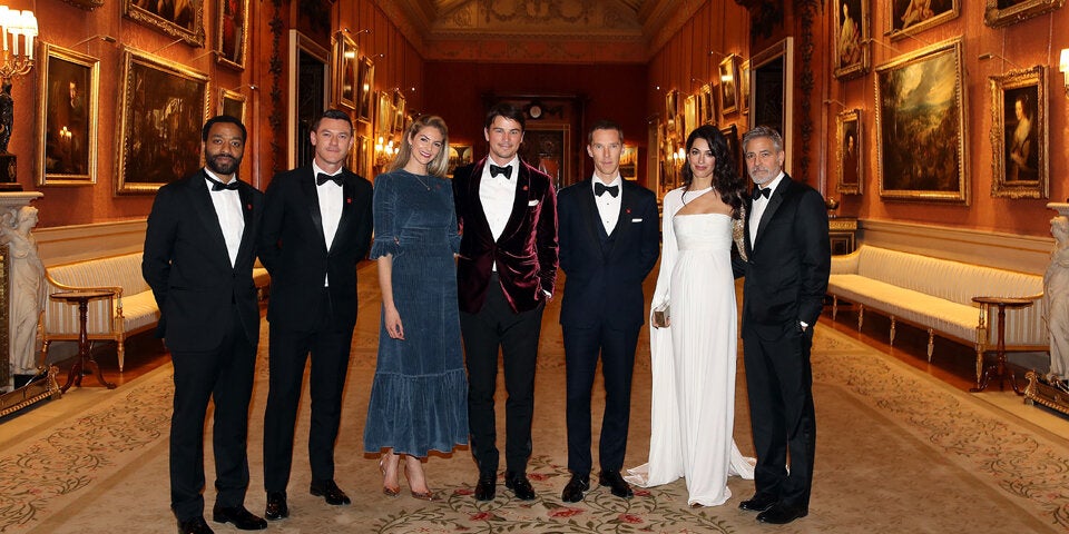 Clooney Charles Buckingham Palace