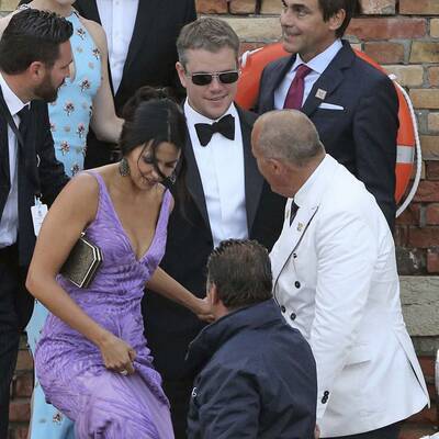 George Clooney & Cindy Crawford