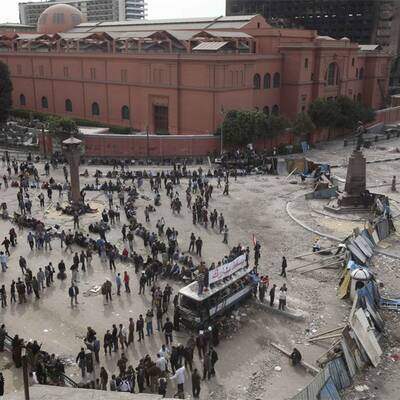 Massendemonstration am Tahrir-Platz
