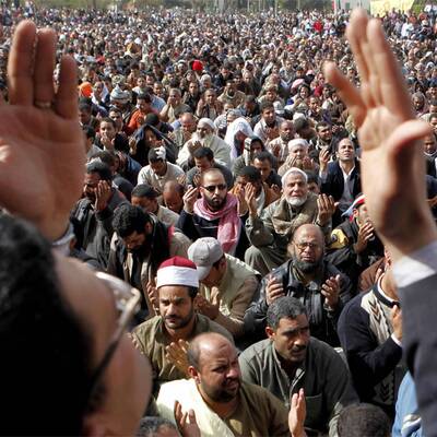 Massendemonstration am Tahrir-Platz
