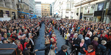 Faschings-Tanz am Wiener Graben