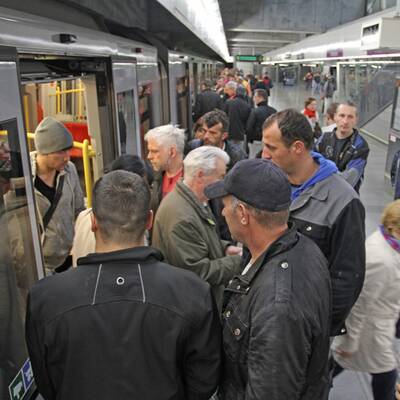 Öffi-Streik in Wien