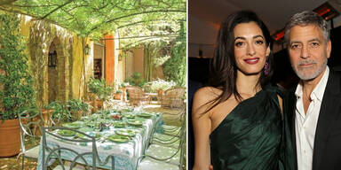 Clooneys in Frankreich