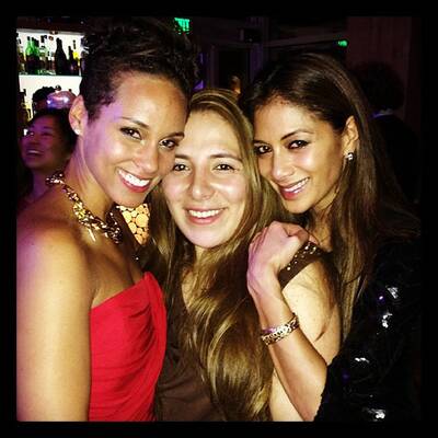 So feierten die Stars ins Jahr 2014