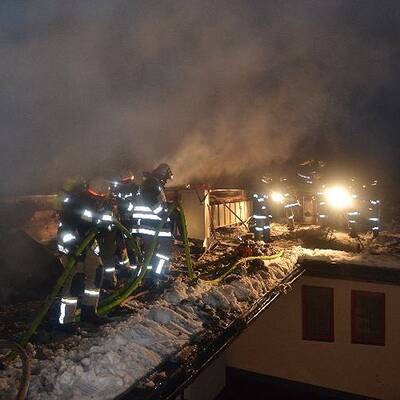 Feuer in Nachtclub 'La Villa'