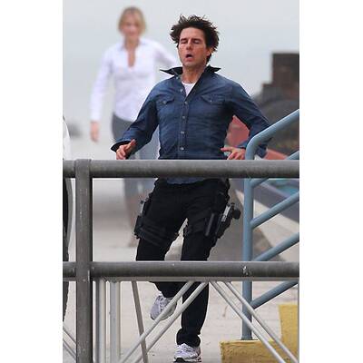 Tom Cruise - Action am Set