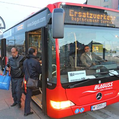 Öffi-Streik in Wien
