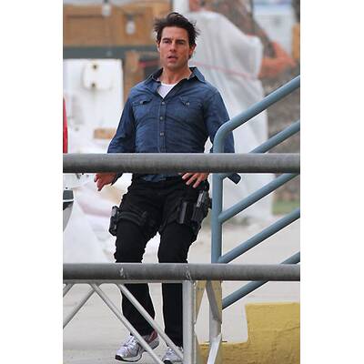 Tom Cruise - Action am Set