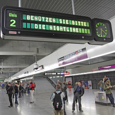 Öffi-Streik in Wien