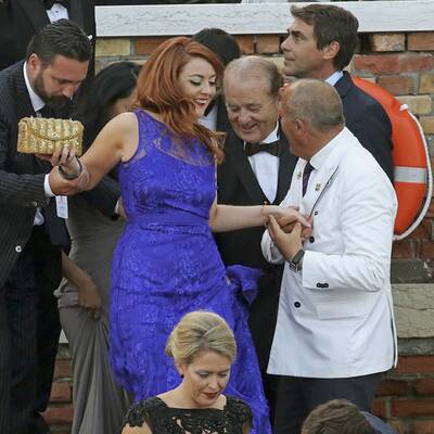 George Clooney & Cindy Crawford