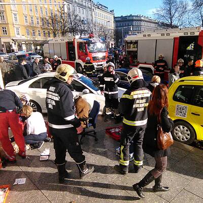 Schwerer Unfall am Wiener Karlsplatz