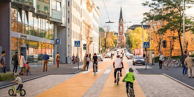 Argentinierstraße wird zur Fahrradstraße