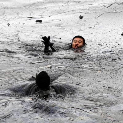 Ölkatastrophe vor China