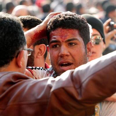 Straßenschlachten in Kairo