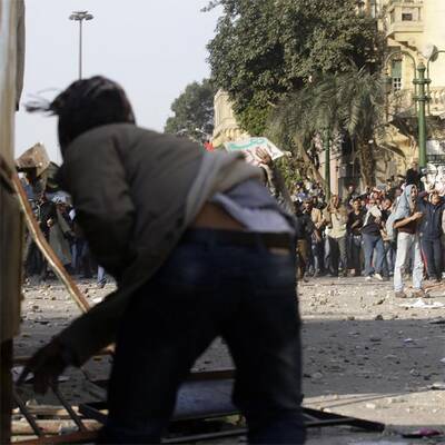 Straßenschlachten in Kairo