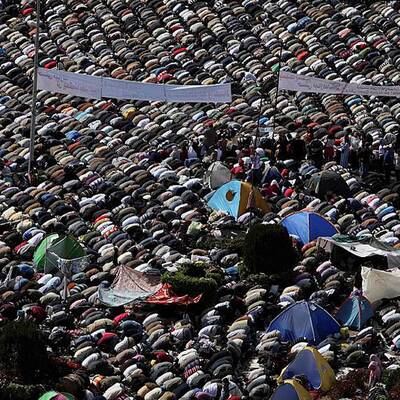 Massendemonstration am Tahrir-Platz