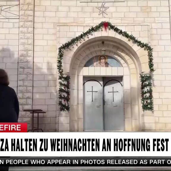 Christen in Gaza halten zu Weihnachten an Hoffnung fest