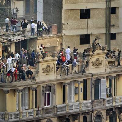 Straßenschlachten in Kairo