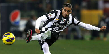 Juve-Verteidiger Caceres im Krankenhaus