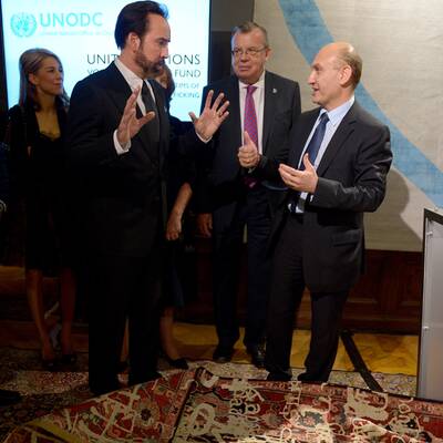 Als UNO-Botschafter in der Hauptstadt