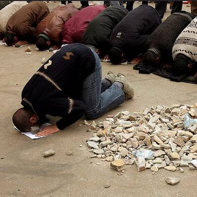 Straßenschlachten am Tahrir Platz in Kairo (Donnerstag)