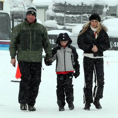 Stars im Schnee: Paris & Co. frieren in Aspen