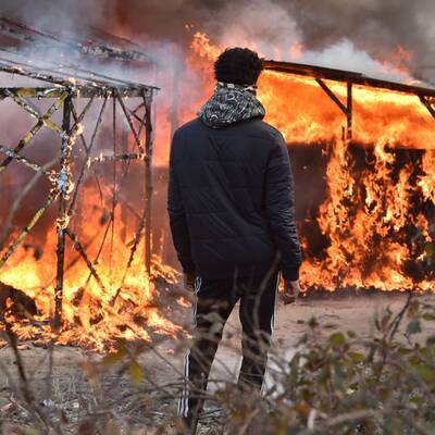 Calais: Krawalle im Dschungel