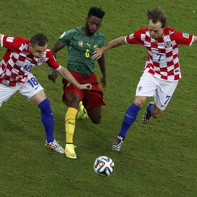 Die besten Bilder von Kamerun vs. Kroatien