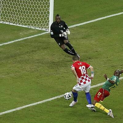 Die besten Bilder von Kamerun vs. Kroatien