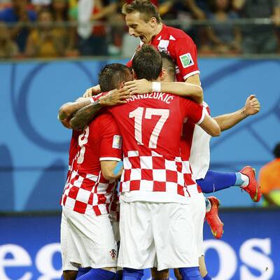 Die besten Bilder von Kamerun vs. Kroatien