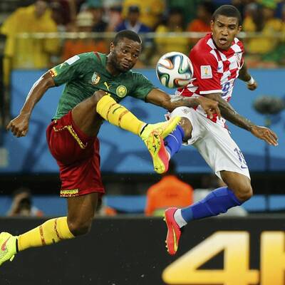Die besten Bilder von Kamerun vs. Kroatien