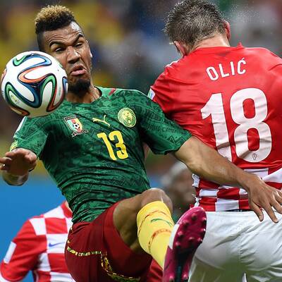 Die besten Bilder von Kamerun vs. Kroatien