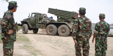 Kambodscha Raketenwerfer